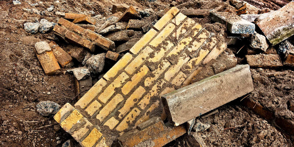 bricks to dispose of